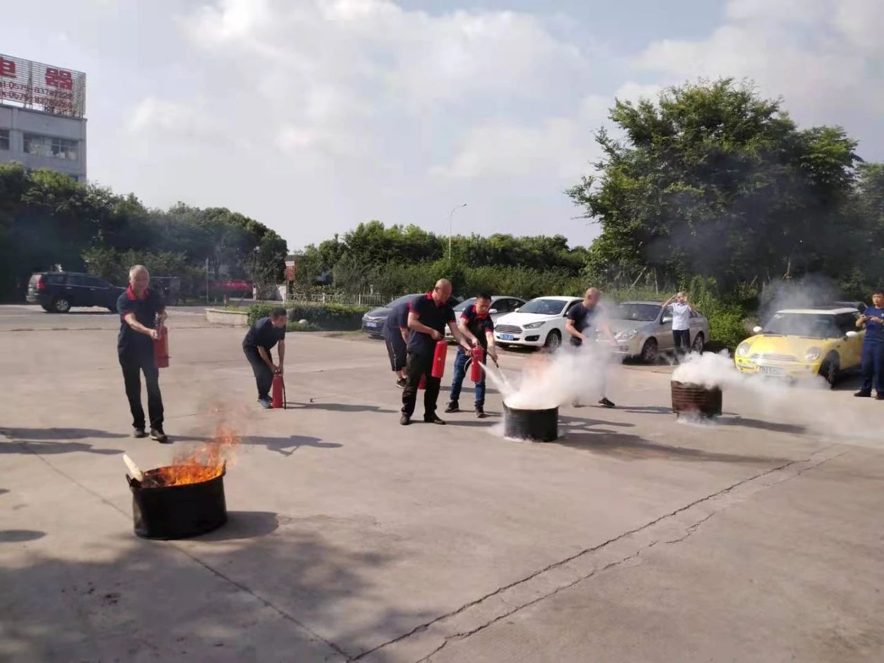 Diễn tập chữa cháy chuỗi hoạt động 